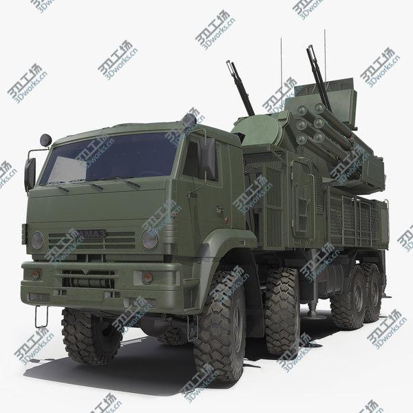 images/goods_img/20210312/Pantsir S1 SA-22 Greyhound Dirty Rigged model/1.jpg